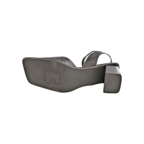 Bandolino Sandals Brown Ankle Straps Open Toe Size 8 1/2 M - Picture 11 of 12